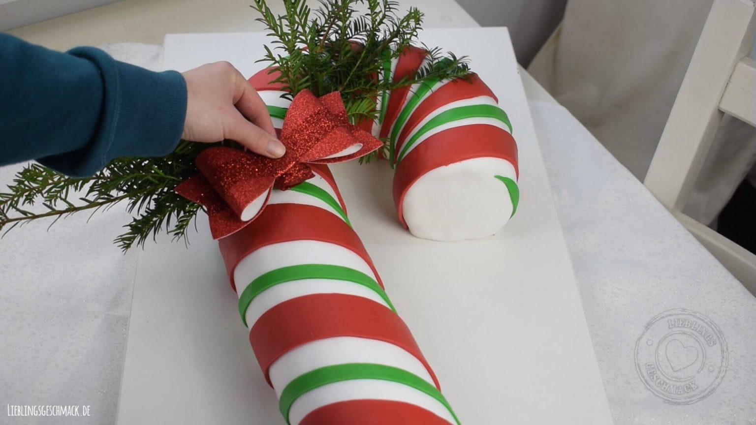 Zuckerstangen Deko Xxl Basteln
