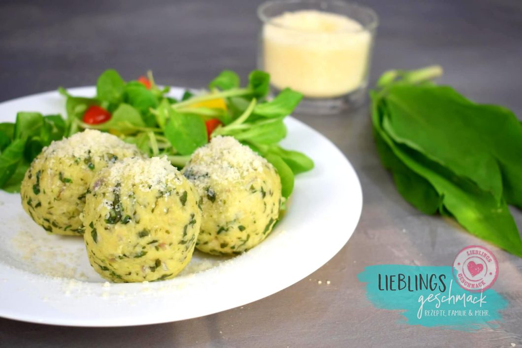 Bärlauch Quark Knödel - Rezep - Lieblingsgeschmack.de