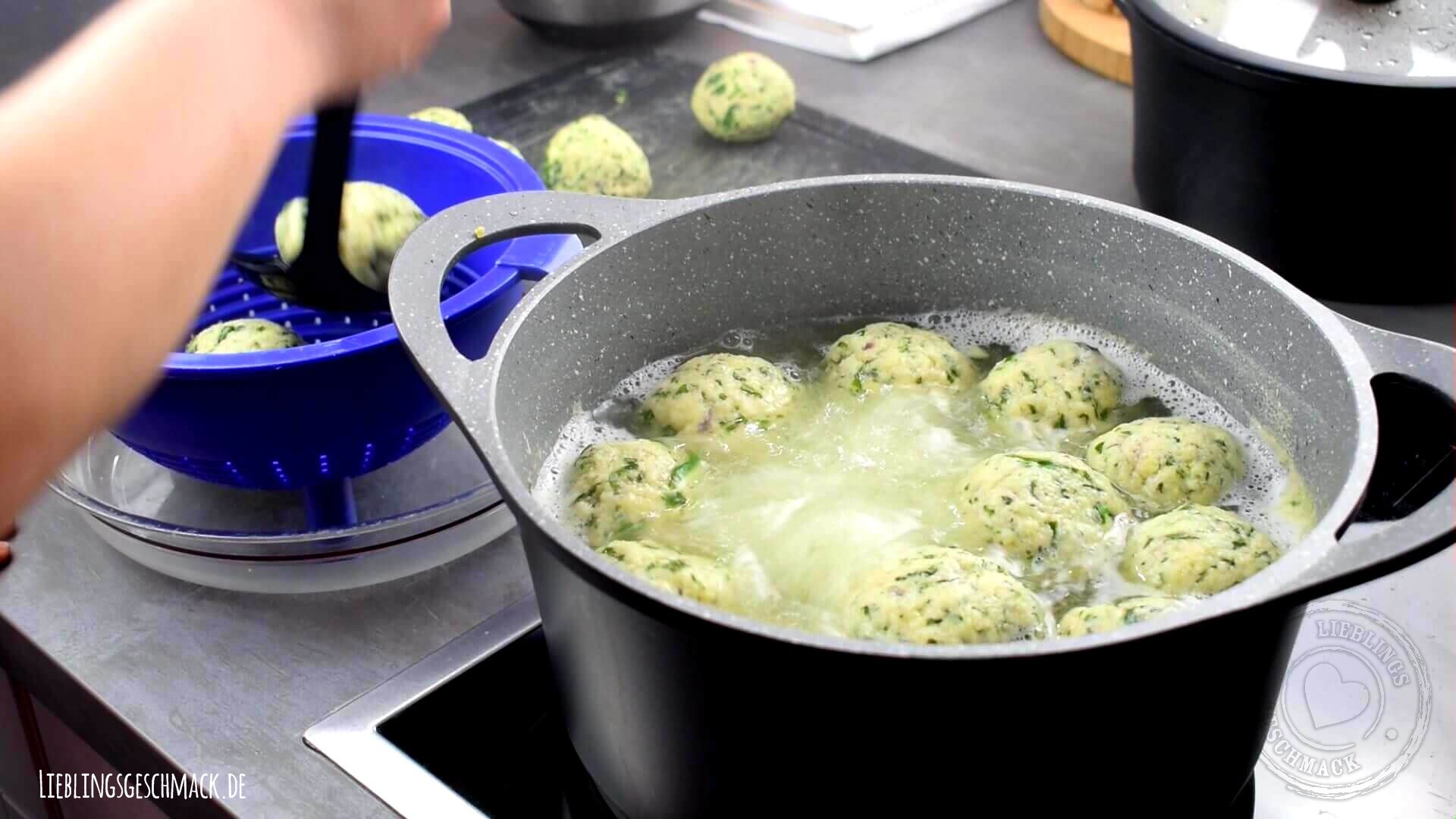 Bärlauch Quark Knödel - Rezep - Lieblingsgeschmack.de