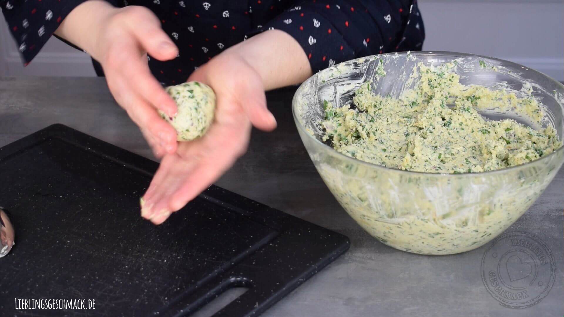 Bärlauch Quark Knödel - Rezep - Lieblingsgeschmack.de