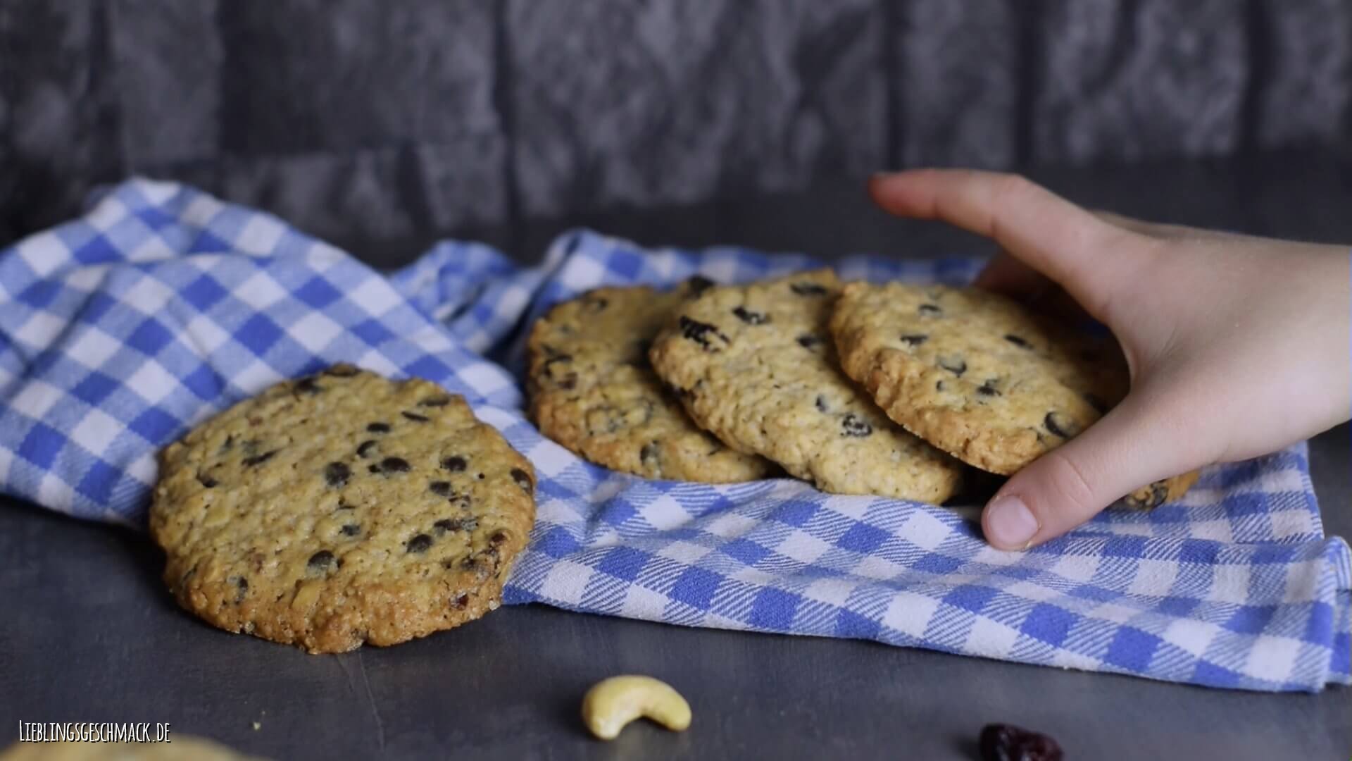 Cranberry Cashew Cookies Lieblingsgeschmack.de