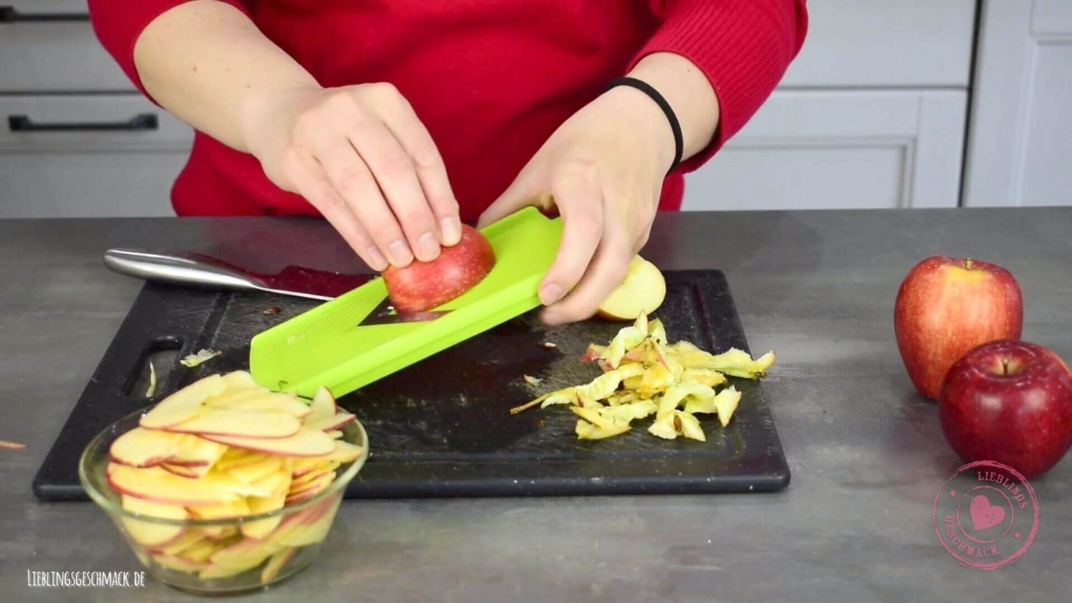 Apfelrosen Muffins - Lieblingsgeschmack.de