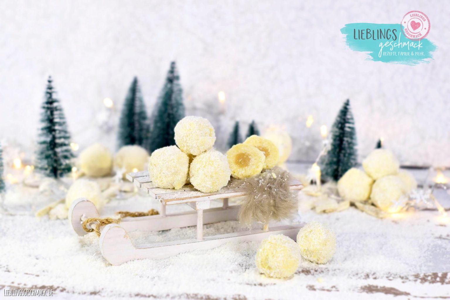 Kokos Schneebälle Pralinen - Lieblingsgeschmack.de